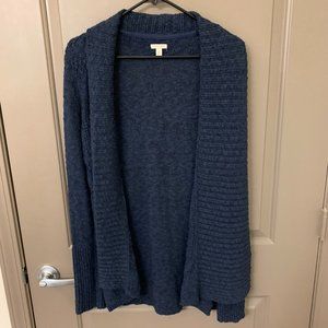 Woven Semi-Long Cardigan